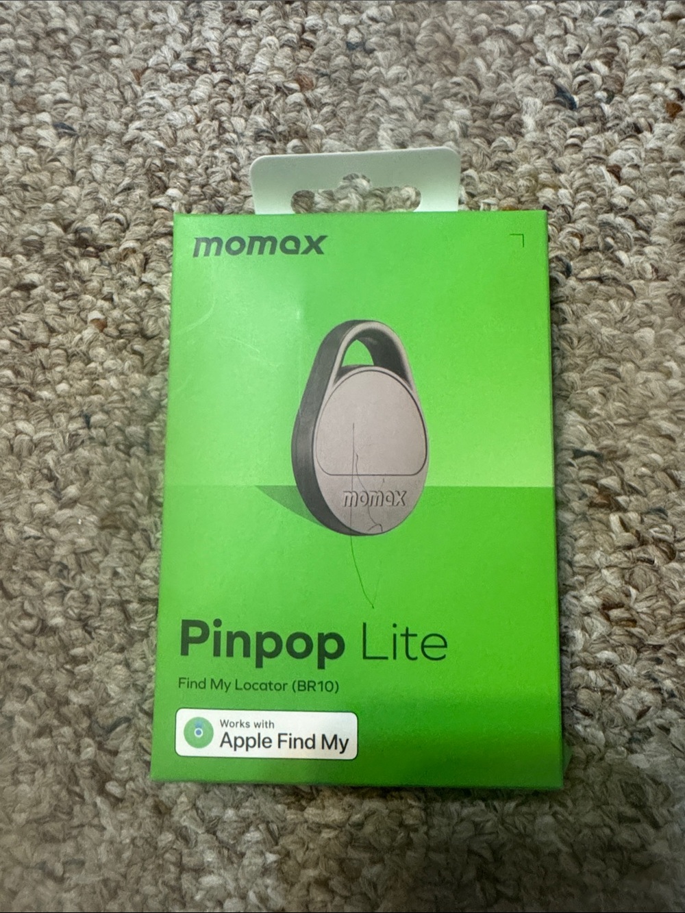 Moma Pinpop Lite Find My Locator – Black